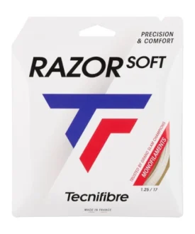 Racordaj Tecnifibre Razor Soft, alb, 1,25, 12m