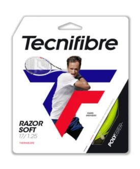 Racordaj Tecnifibre Razor Soft, verde, 1,25, 12m