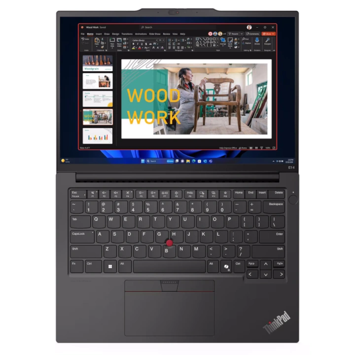 Laptop Lenovo ThinkPad E14 Gen 6, Core Ultra 5 125U, 16G, 512G, 14", Win11Pro, Black