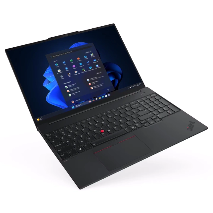 Laptop Lenovo ThinkPad E16 Gen 3, Core Ultra 5 225U, 32G, 1T, 16", Win11Pro, Black - imagine 3