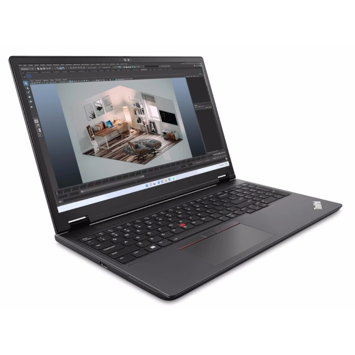 Laptop Lenovo ThinkPad P16v Gen 2, Core Ultra 9 185H, 64G, 1T, NVIDIA RTX 3000 8G, 16", Win11Pro, Black