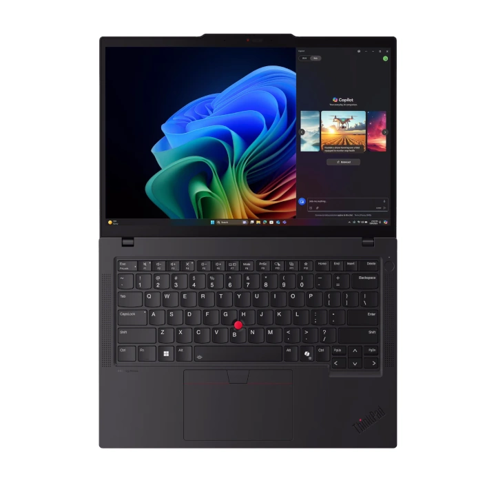 Laptop Lenovo ThinkPad T14 Gen 6, Core Ultra 5 228V, 32G, 1T, 14", Win11Pro, Black - imagine 3