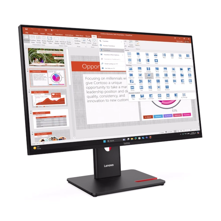 Monitor Lenovo ThinkVision T27-40, 27", FHD, 120Hz - imagine 6