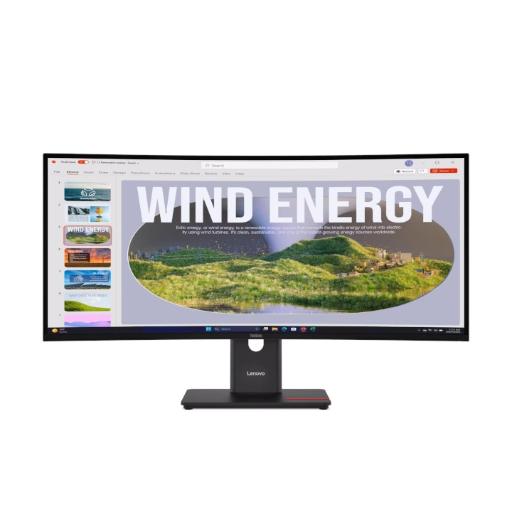 Monitor Lenovo ThinkVision T34wd-40, 34", WQHD, 120Hz - imagine 2