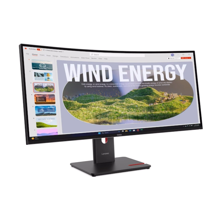Monitor Lenovo ThinkVision T34wd-40, 34", WQHD, 120Hz - imagine 3