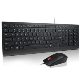 Set tastatură-mouse Lenovo Essential Combo, cu fir