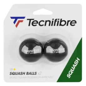 Tecnifibre Yellow Dot, set 2 mingi squash, punct galben