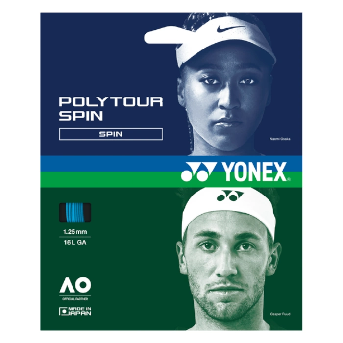 Racordaj tenis Yonex Polytour Spin, 1,25mm, 12m