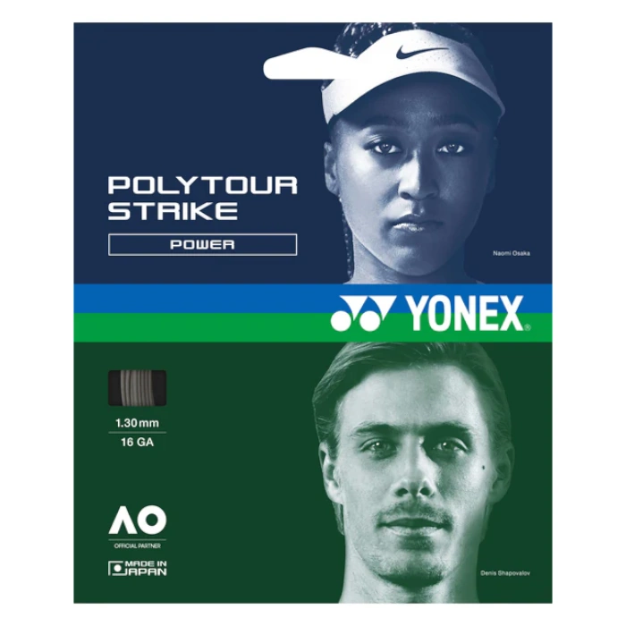 Racordaj tenis Yonex Polytour Strike, 1,30mm, 12m - imagine 3