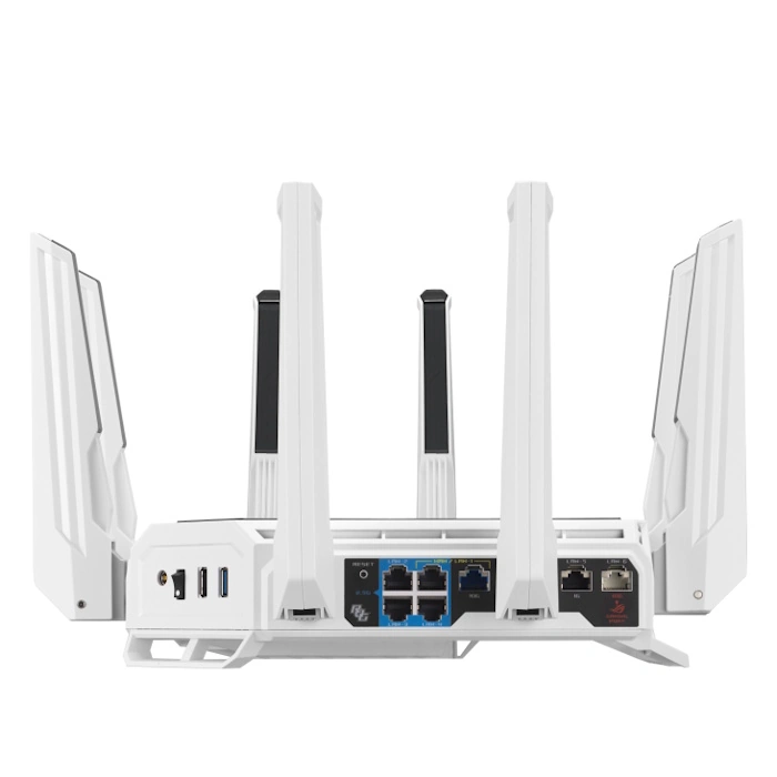 Asus ROG Rapture GT-BE19000AI, Router Wi-Fi 7 BE19000, Tri-Band, AiMesh - imagine 8