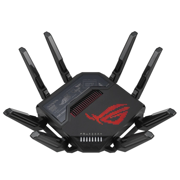 Asus ROG Rapture GT-BE98, Router Wi-Fi 7 BE2500, Quad-Band, AiMesh
