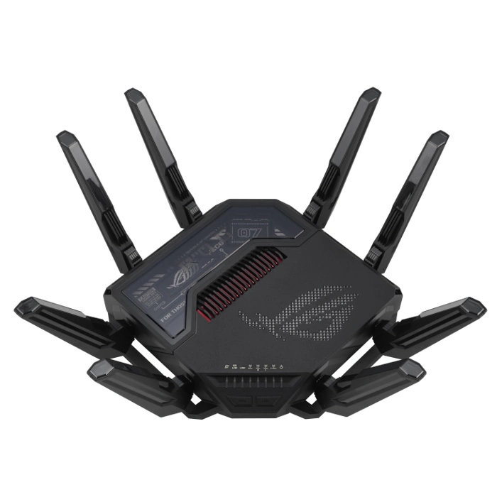 Asus ROG Rapture GT-BE98, Router Wi-Fi 7 BE2500, Quad-Band, AiMesh - imagine 3