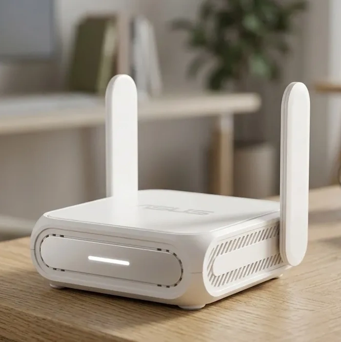 Asus RT-BE58 Go, Router Wi-Fi 7 BE3600, Tethering, Dual-Band, AiMesh - imagine 2
