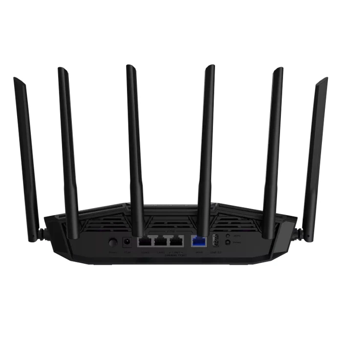 Asus TUF Gaming BE6500, Router Wi-Fi 7 BE65000, Dual-Band, AiMesh - imagine 5