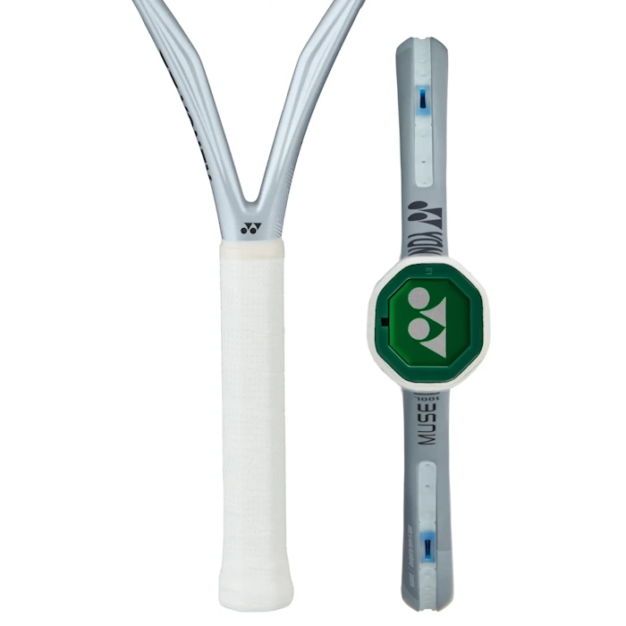 Rachetă tenis Yonex Muse 100L, Pearl Silver - imagine 4