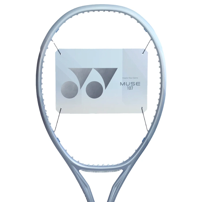 Rachetă tenis Yonex Muse 107, Pearl Silver - imagine 2