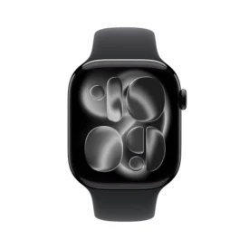 Ceas Apple Watch Series 11 Jet Black Aluminium Case & Black Sport Band