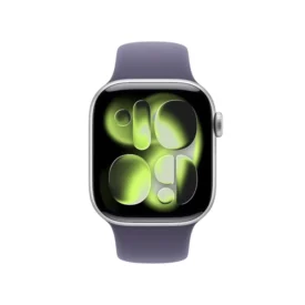 Ceas Apple Watch Series 11 Silver Aluminium Case & Purple Fog Sport Band