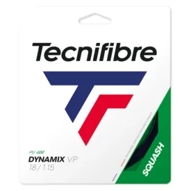 Racordaj squash Tecnifibre Dynamix VP, negru, 1,15/1,20/1,25 mm, 12 m