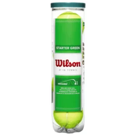 Wilson Starter Play Green, cutie 4 mingi tenis